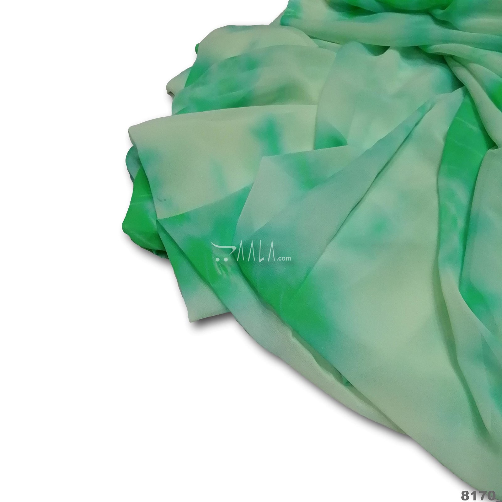 Tie-Dye Georgette Poly-ester 44-Inches ASSORTED Per-Metre #8170