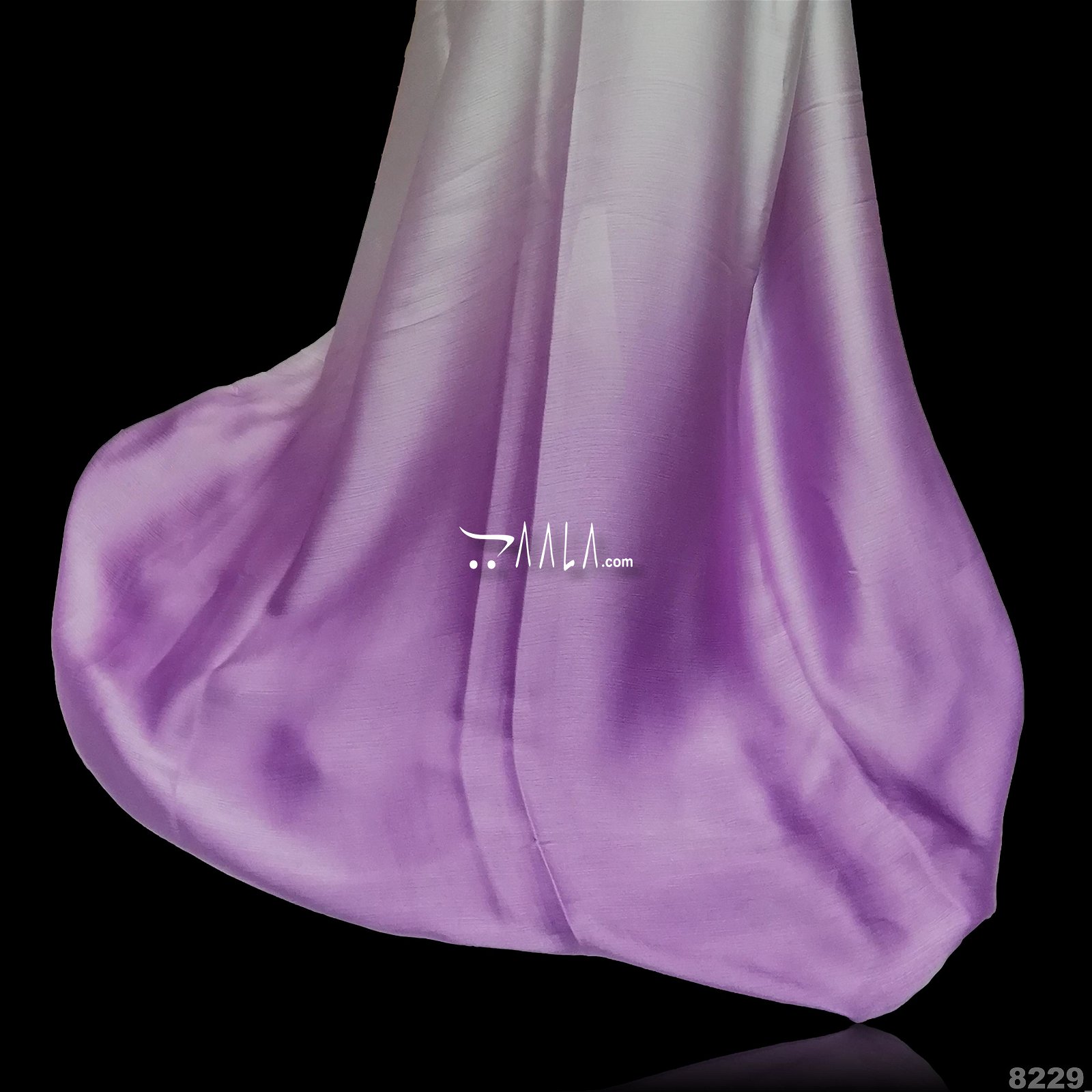 Shaded Satin-Chiffon Poly-ester 44-Inches ASSORTED Per-Metre #8229