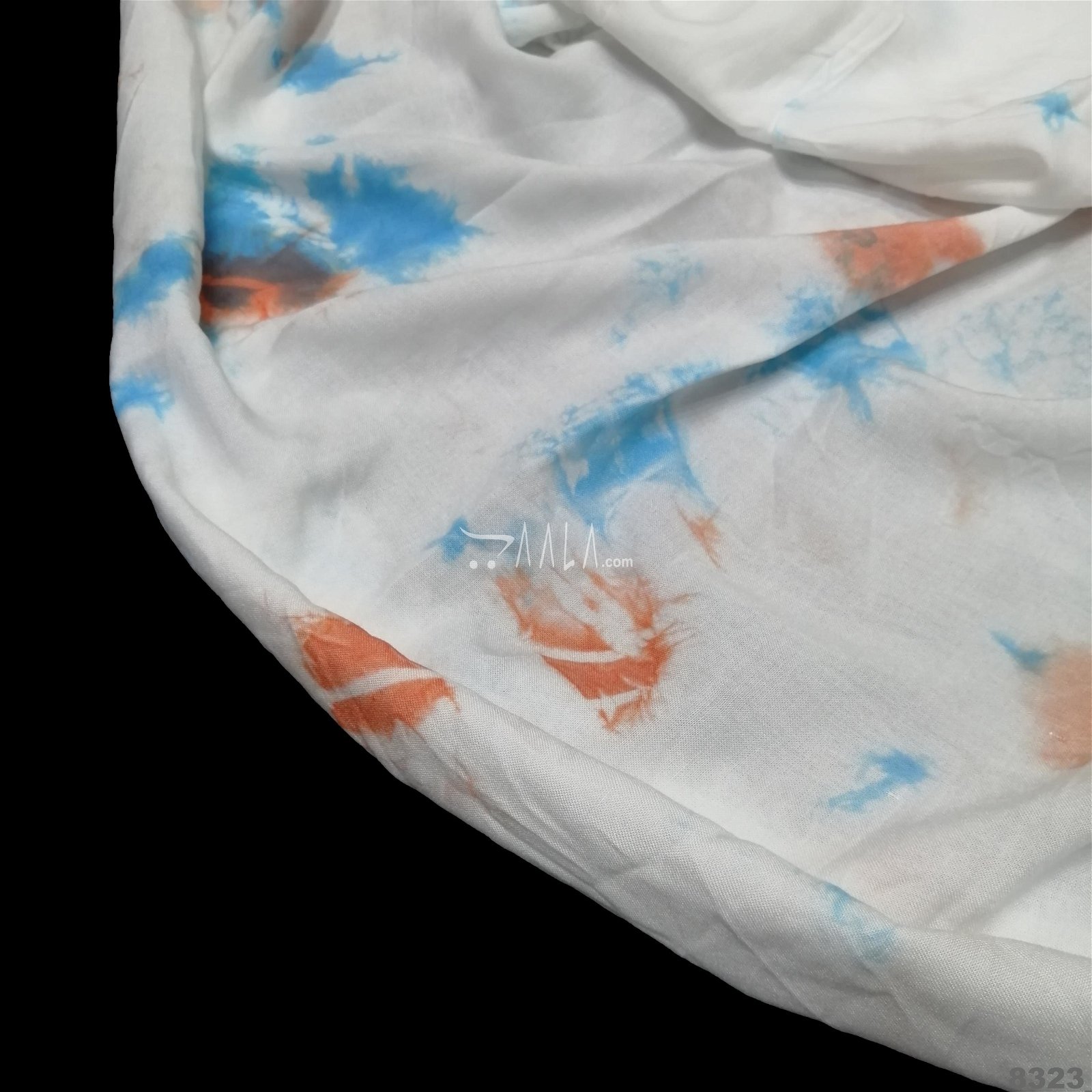 Tie-Dye Barfi Cotton 44-Inches ASSORTED Per-Metre #8323