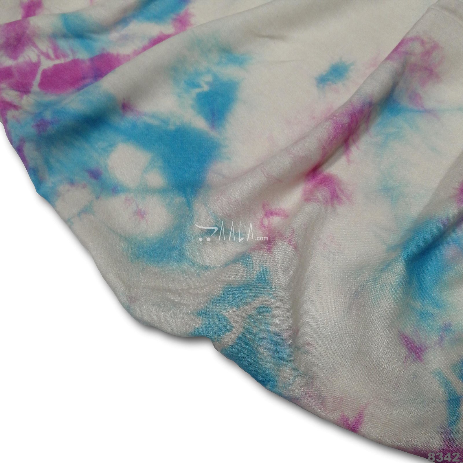 Tie-Dye Barfi Cotton 44-Inches ASSORTED Per-Metre #8342