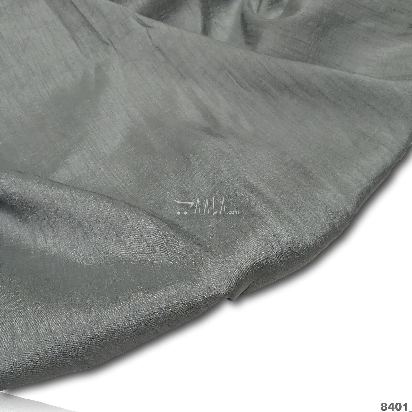 Brownie Silk Poly-ester 44-Inches GREY Per-Metre #8401