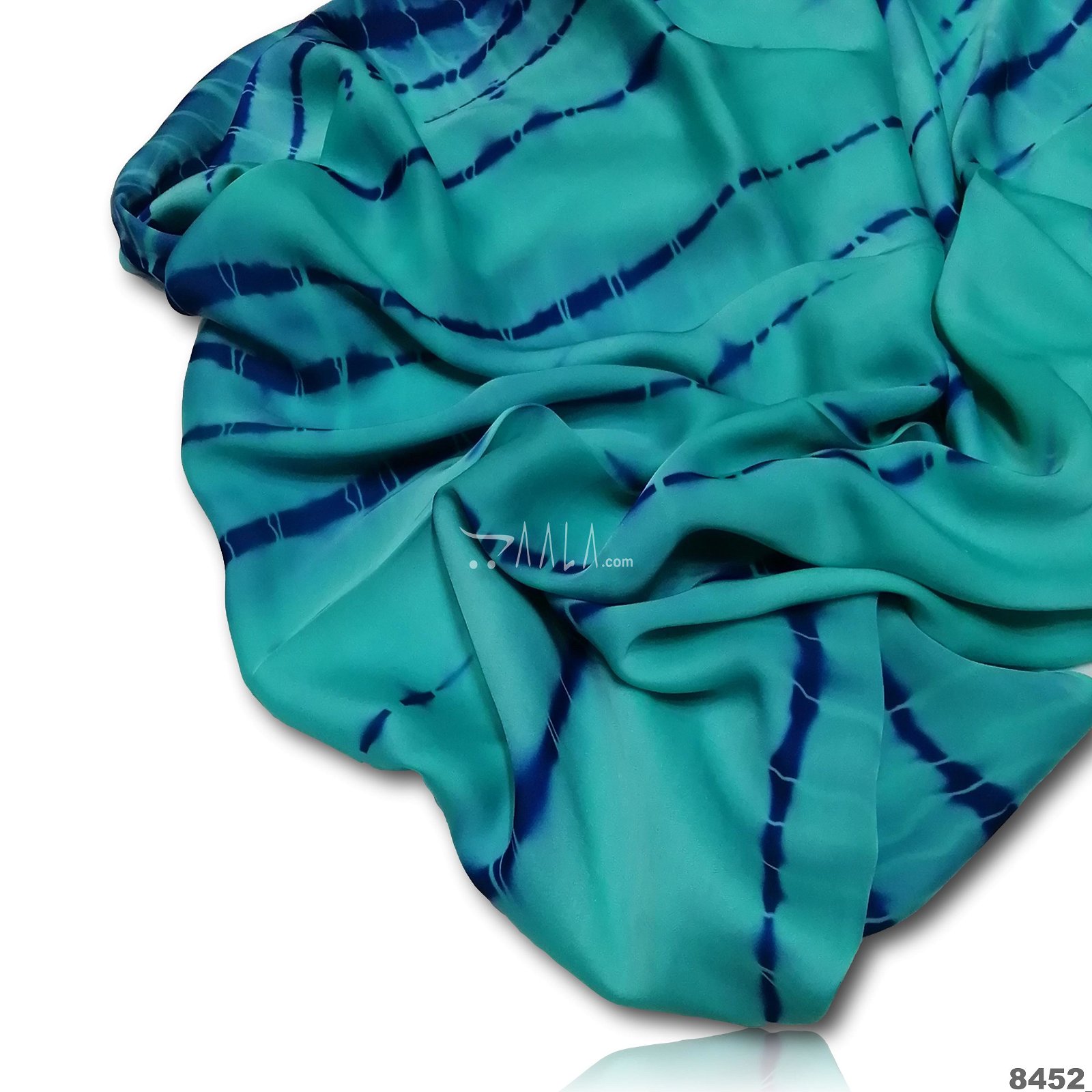 Tie-Dye Silk Poly-ester 44-Inches ASSORTED Per-Metre #8452