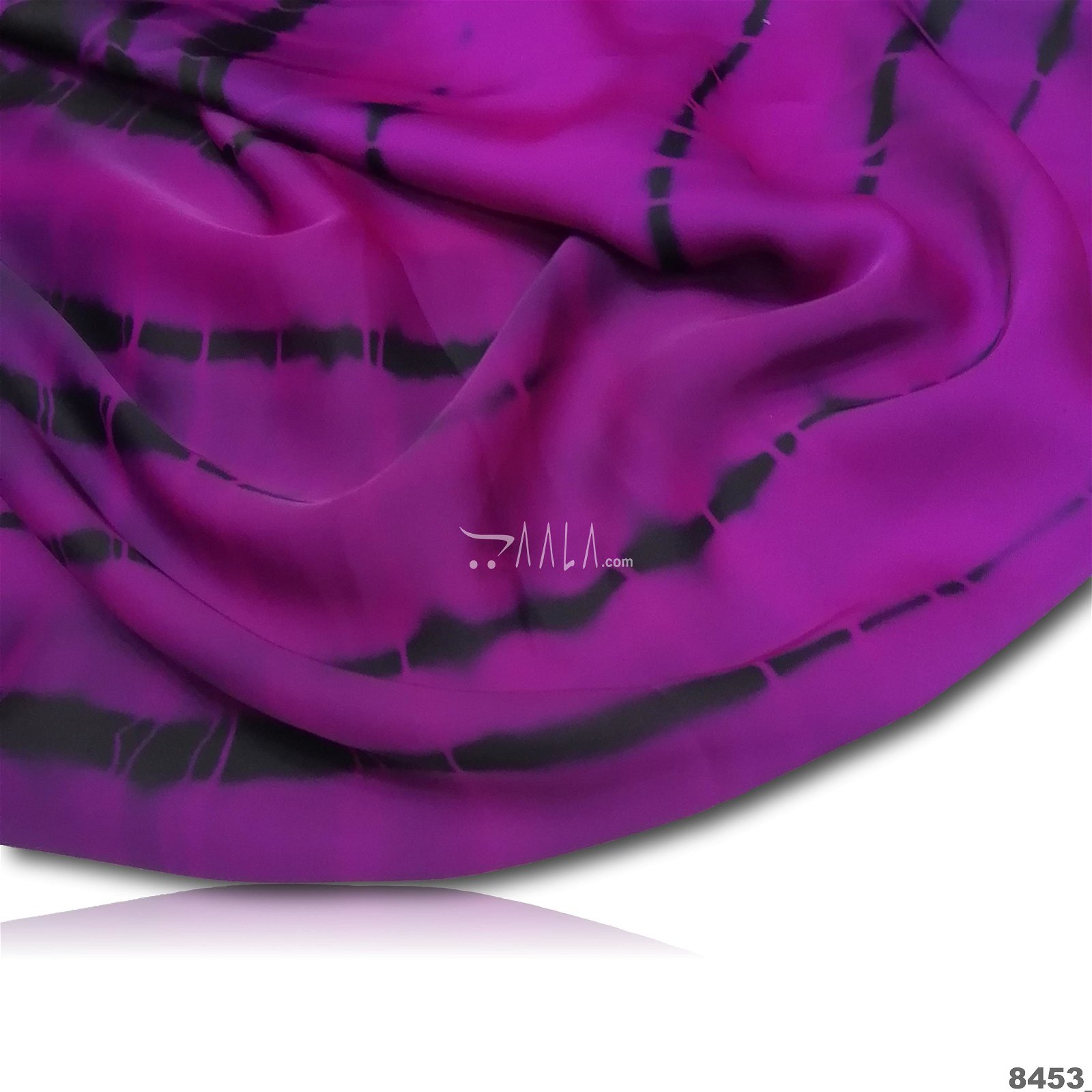 Tie-Dye Silk Poly-ester 44-Inches ASSORTED Per-Metre #8453