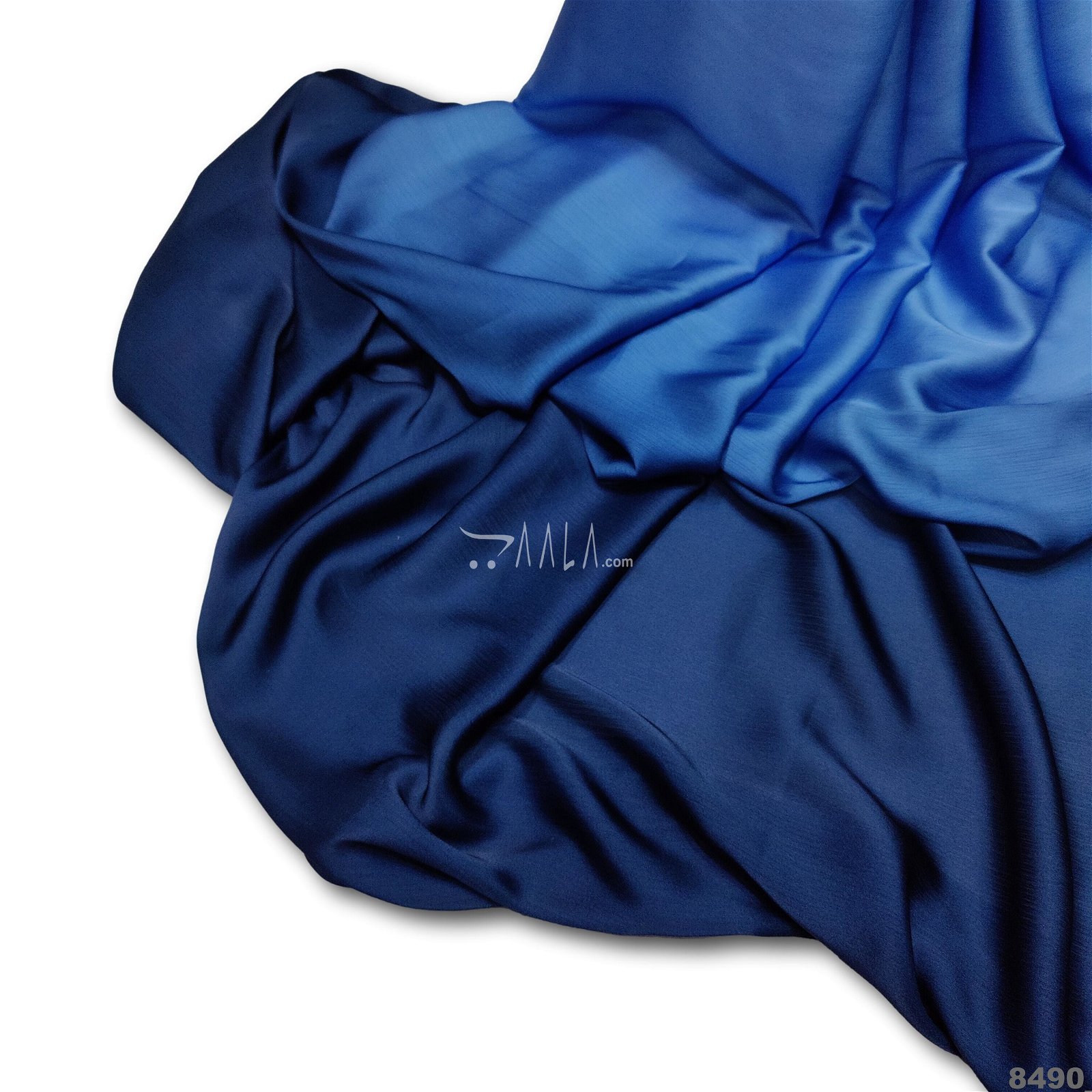 Shaded Satin-Chiffon Poly-ester 44-Inches ASSORTED Per-Metre #8490