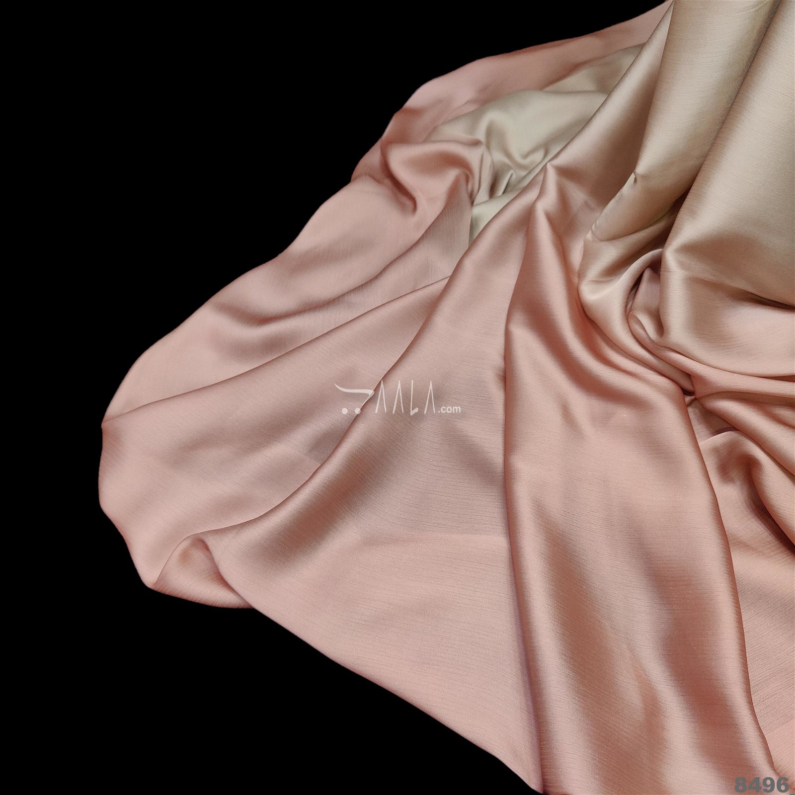 Shaded Satin-Chiffon Poly-ester 44-Inches ASSORTED Per-Metre #8496