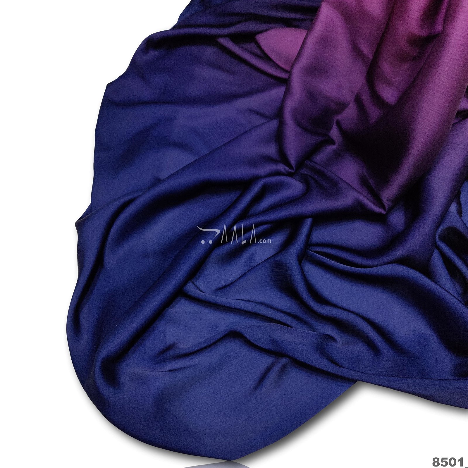 Shaded Satin-Chiffon Poly-ester 44-Inches ASSORTED Per-Metre #8501