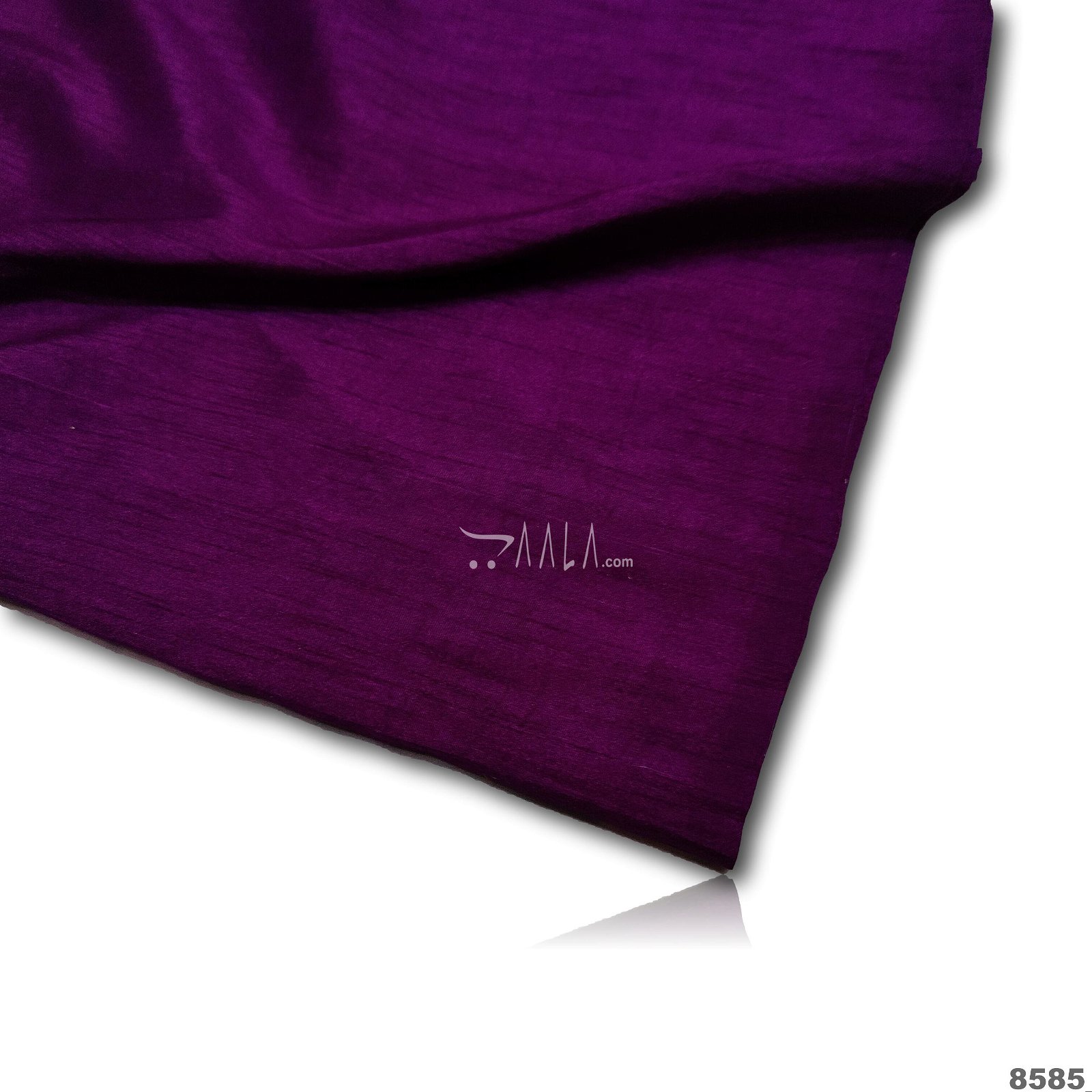 Brownie Silk Poly-ester 44-Inches PURPLE Per-Metre #8585