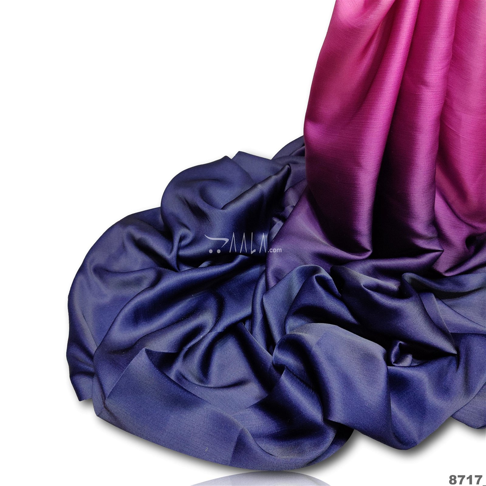 Shaded Satin-Chiffon Poly-ester 44-Inches ASSORTED Per-Metre #8717