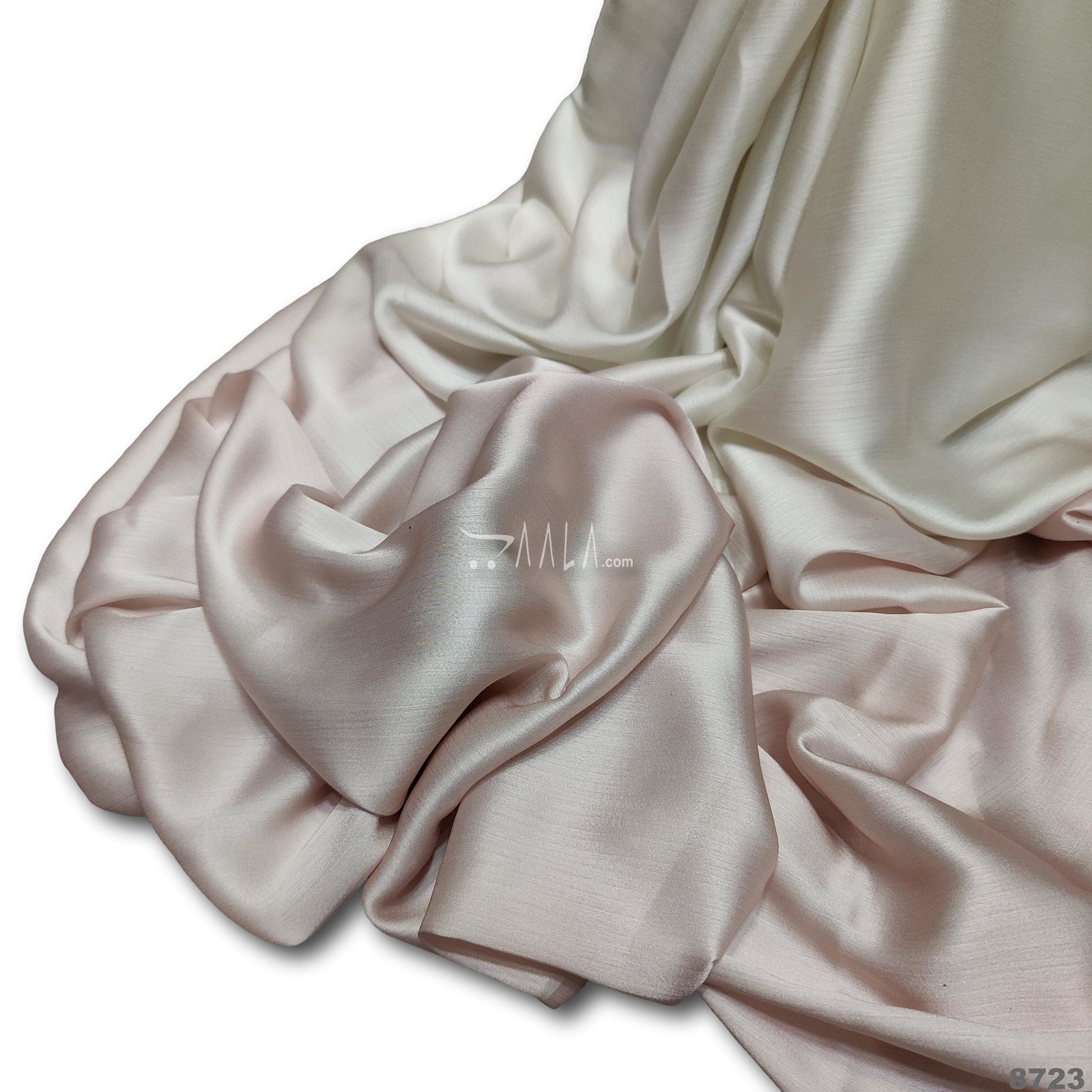 Shaded Satin-Chiffon Poly-ester 44-Inches ASSORTED Per-Metre #8723
