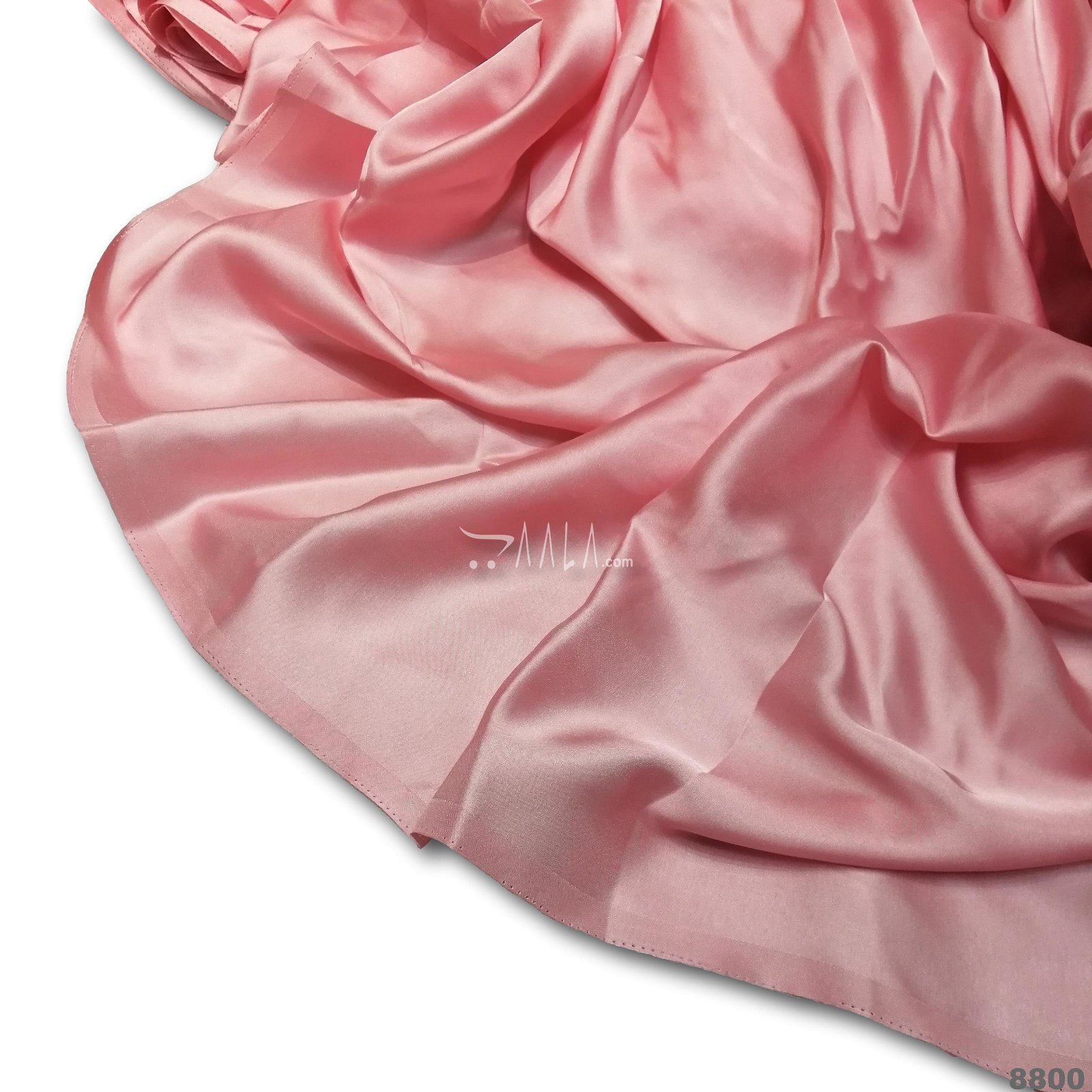 Berry Silk Poly-ester 44-Inches PINK Per-Metre #8800
