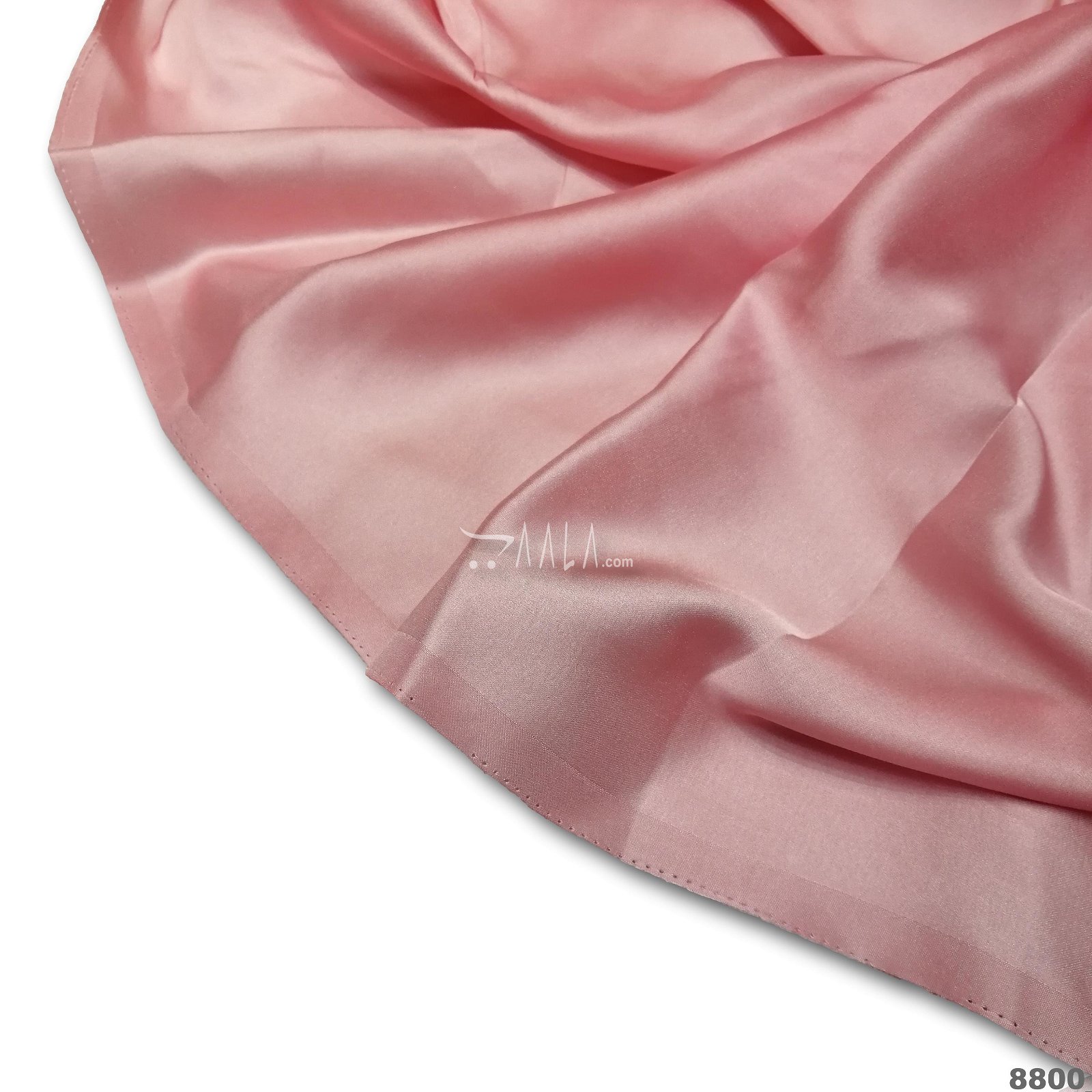 Berry Silk Poly-ester 44-Inches PINK Per-Metre #8800