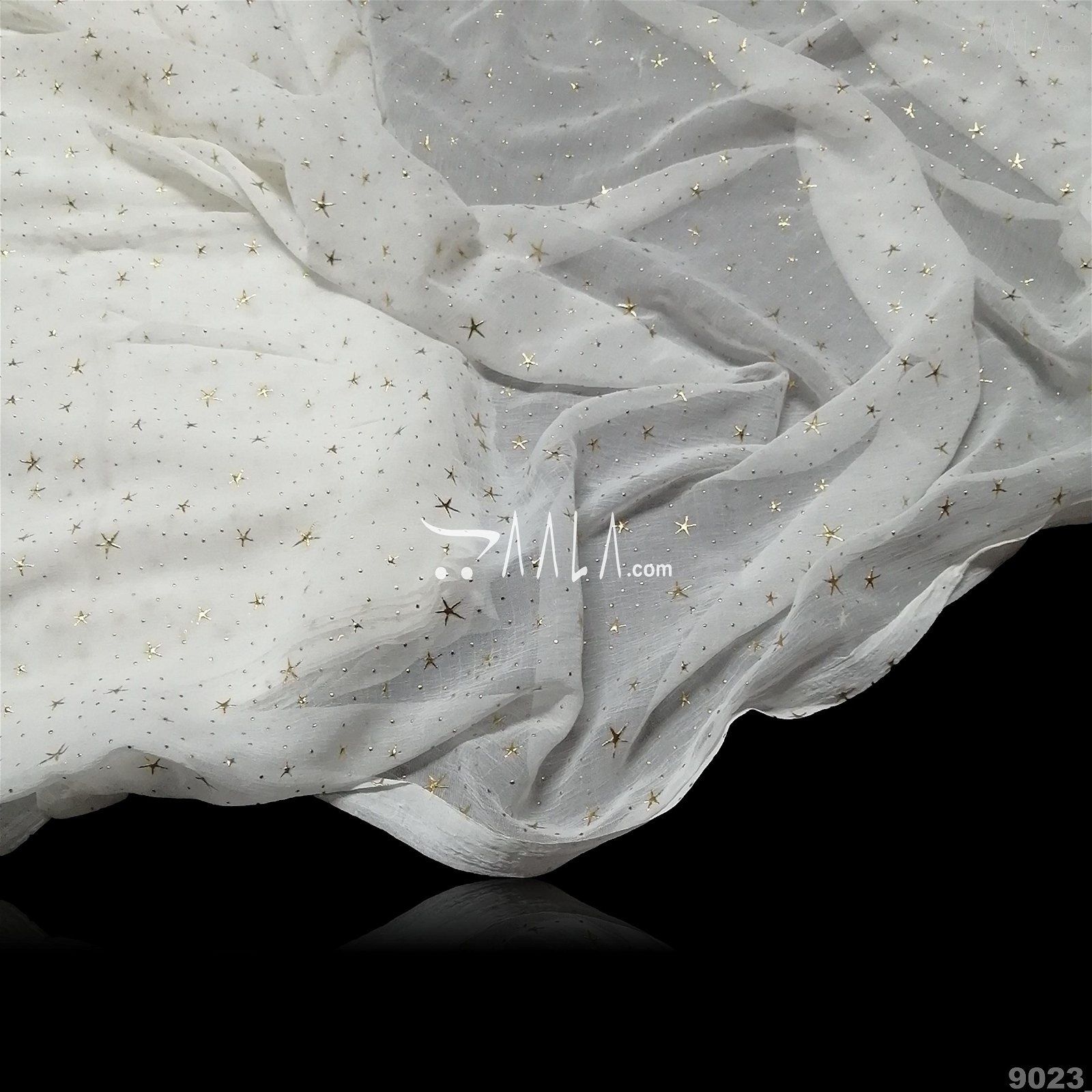 Dew-Drop Chiffon Nylon 44-Inches DYEABLE Per-Metre #9023