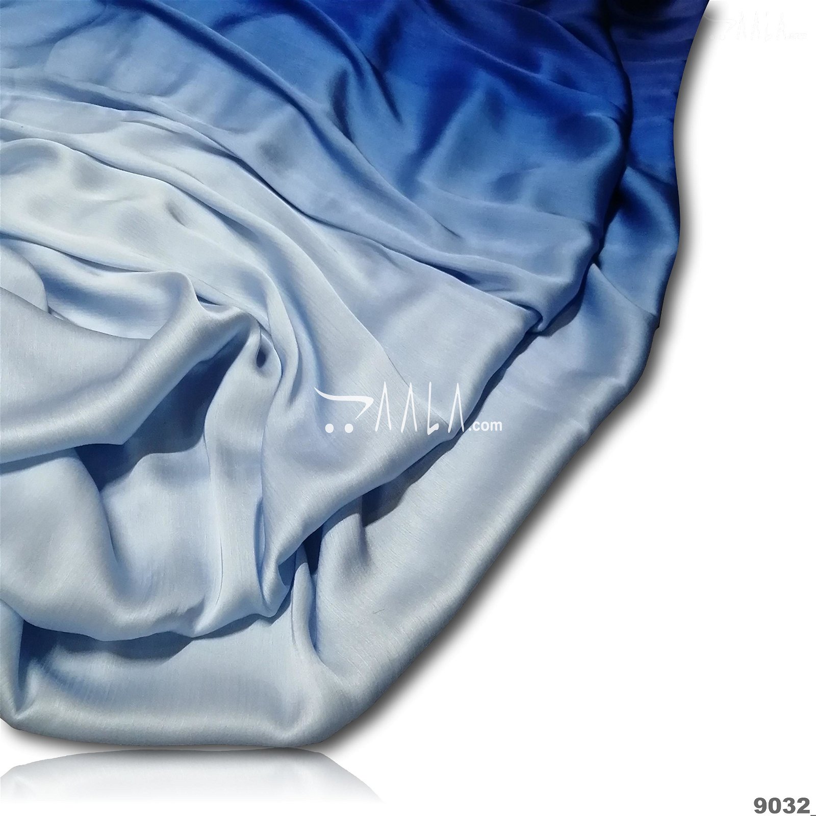 Shaded Satin-Chiffon Poly-ester 44-Inches ASSORTED Per-Metre #9032