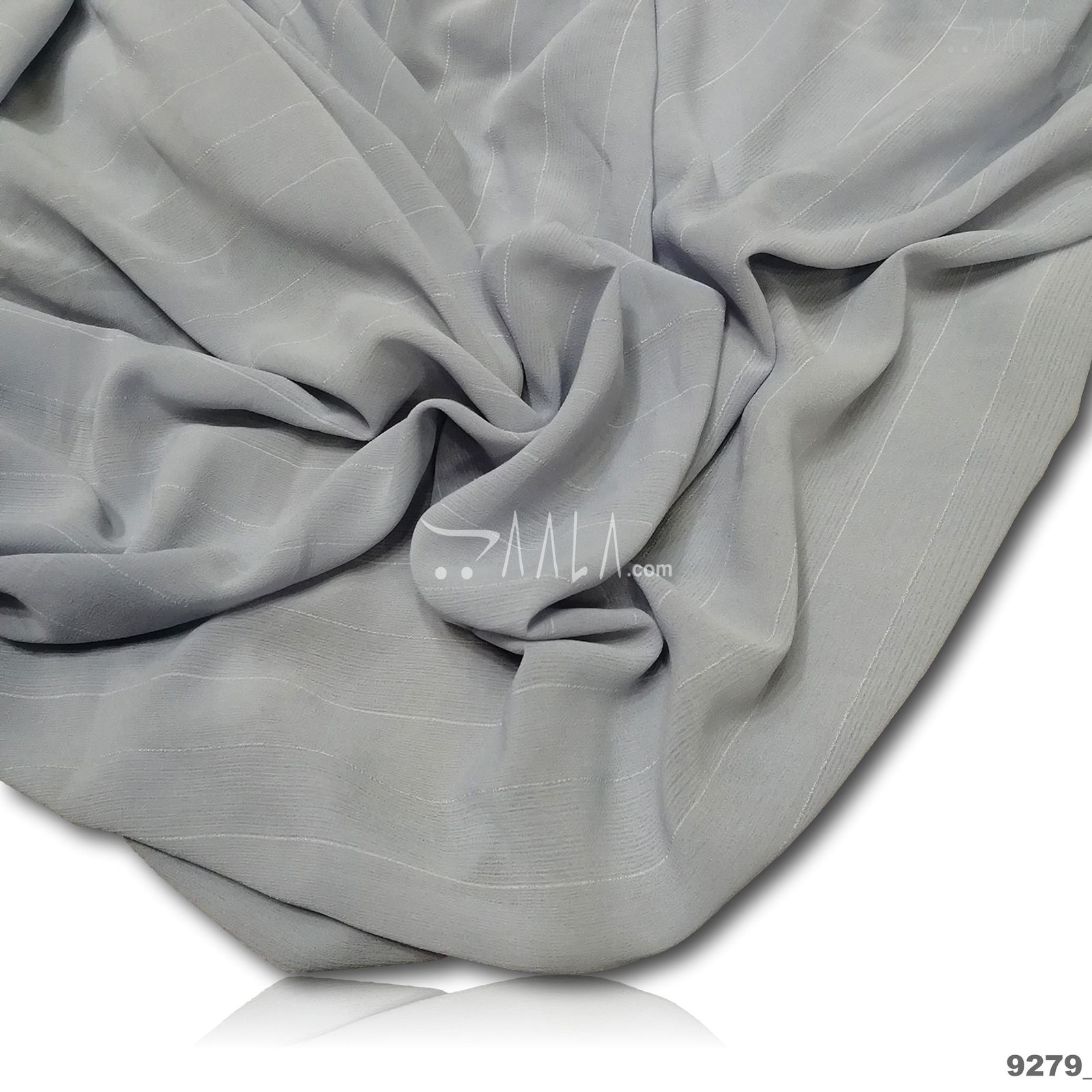 Marbella Double-Georgette Blend 58-Inches BLUE Per-Metre #9279
