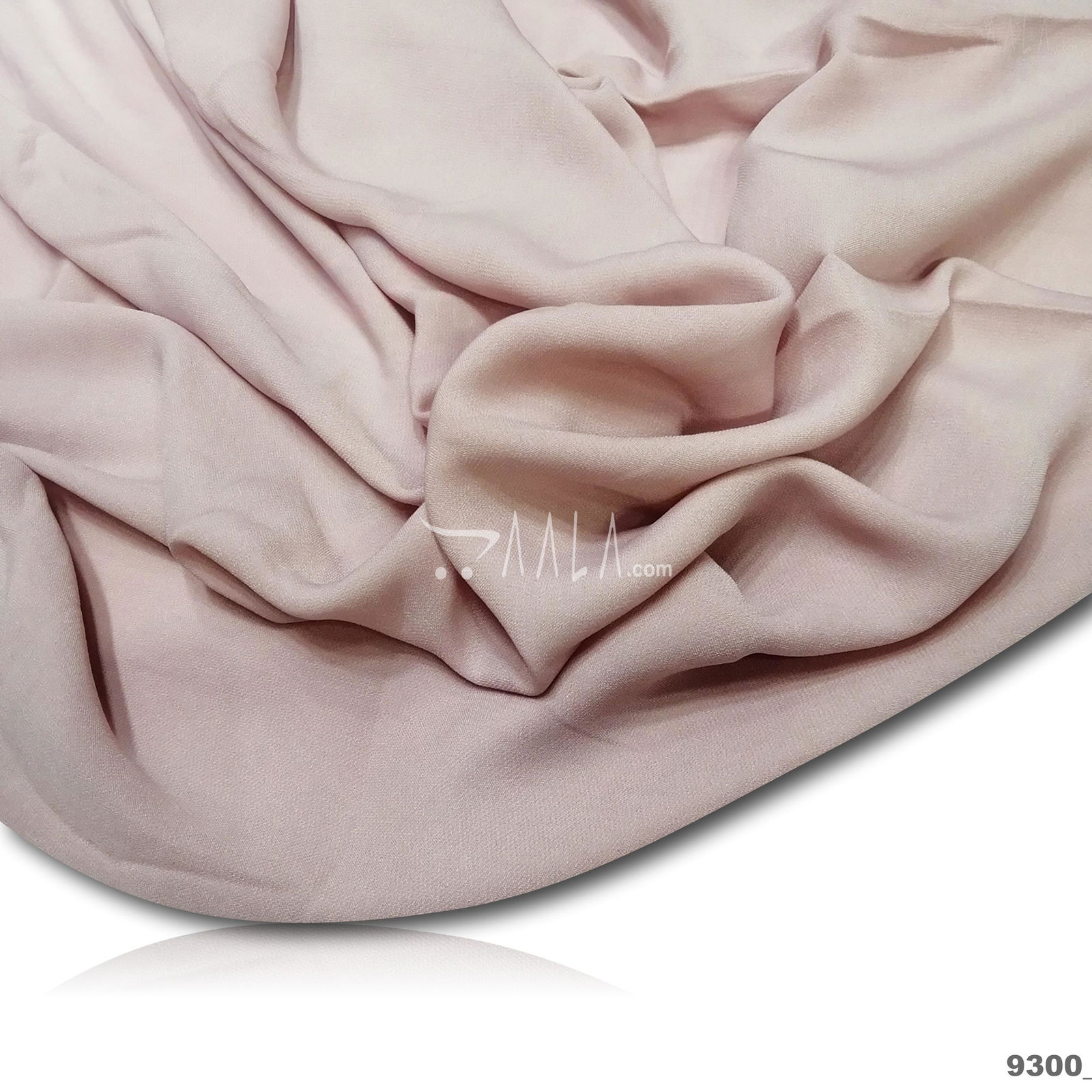Moscow Double-Georgette Blend 58-Inches PEACH Per-Metre #9300