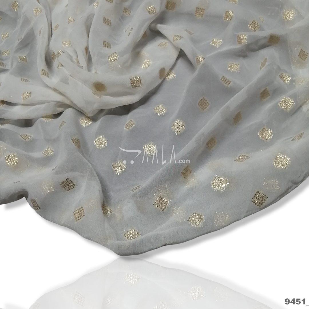 Banarsi Georgette Viscose 44-Inches DYEABLE Per-Metre 