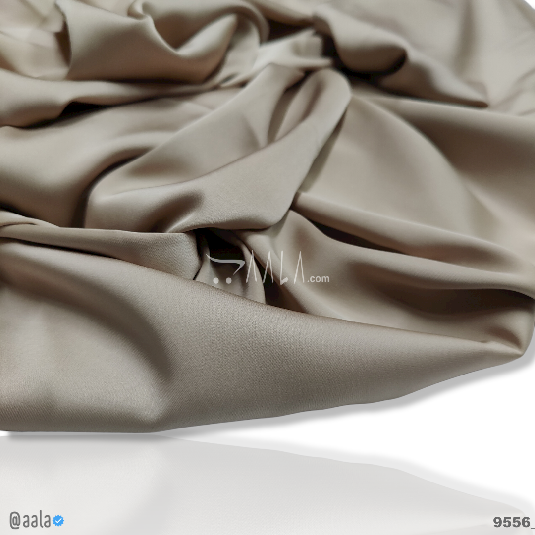 Zara Silk Poly-ester 58-Inches BIEGE Per-Metre #9556