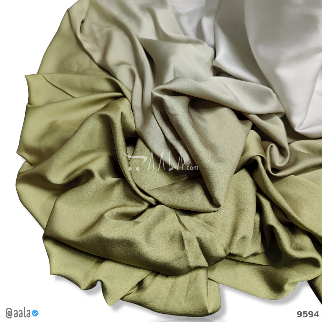Ombre-Zara Silk Poly-ester 58-Inches ASSORTED Per-Metre #9594