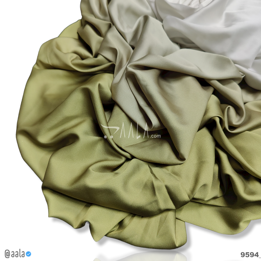 Ombre-Zara Silk Poly-ester 58-Inches ASSORTED Per-Metre #9594