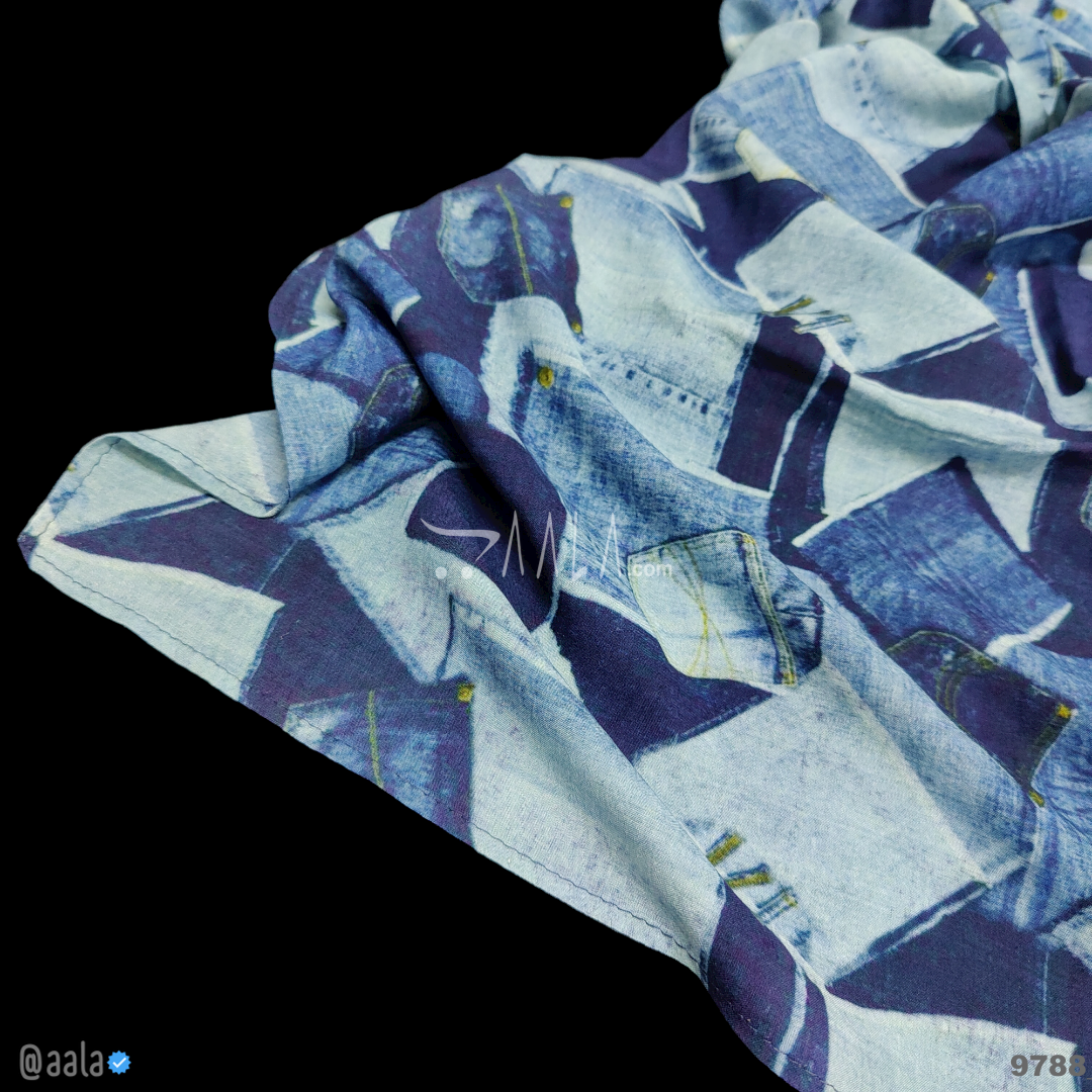 Printed Cotton Blend Dupatta-20-Inches PRINTED 2.25-Metres #9788