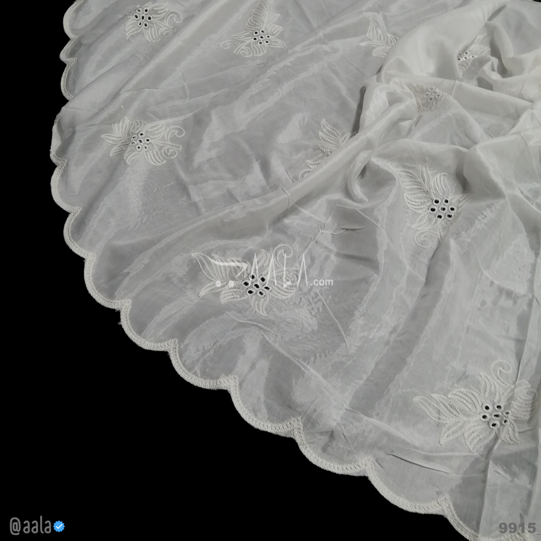 Karachi-Muslin Cotton Cotton Dupatta-36-Inches DYEABLE 2.25-Metres #9915