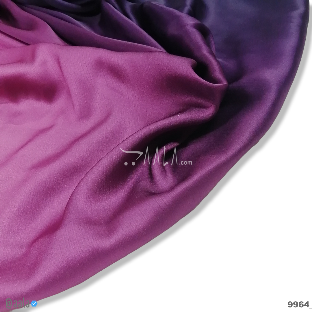 Shaded Satin-Chiffon Poly-ester 58-Inches ASSORTED Per-Metre #9964