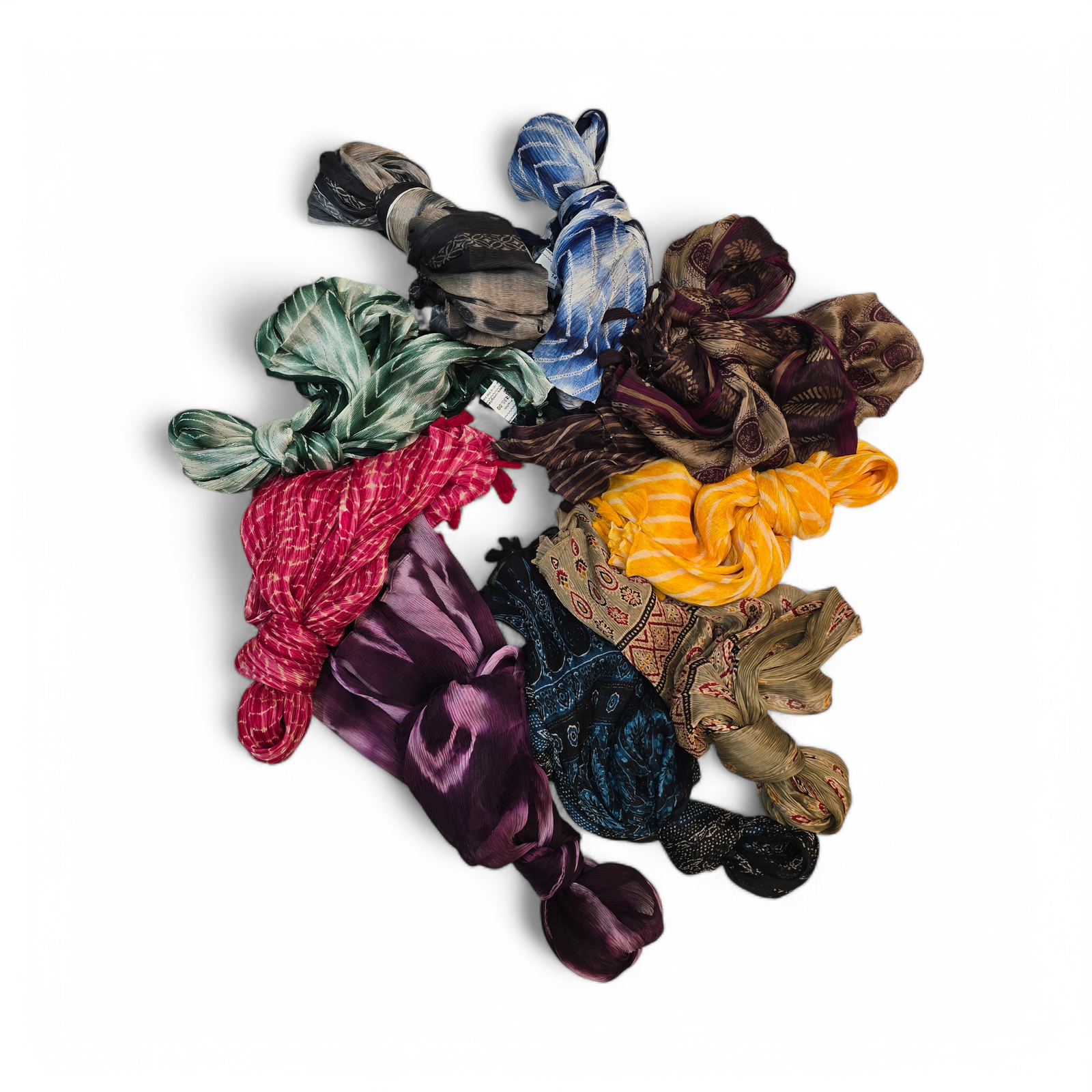 Crush Pleated Dupattas